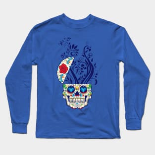 Sprouting Skull Long Sleeve T-Shirt